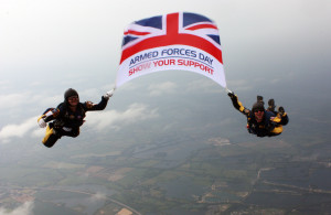 Army's Silver Stars Parachute Display Team