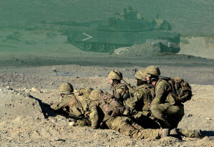 Royal Marines Live Firing Exercise in the USA